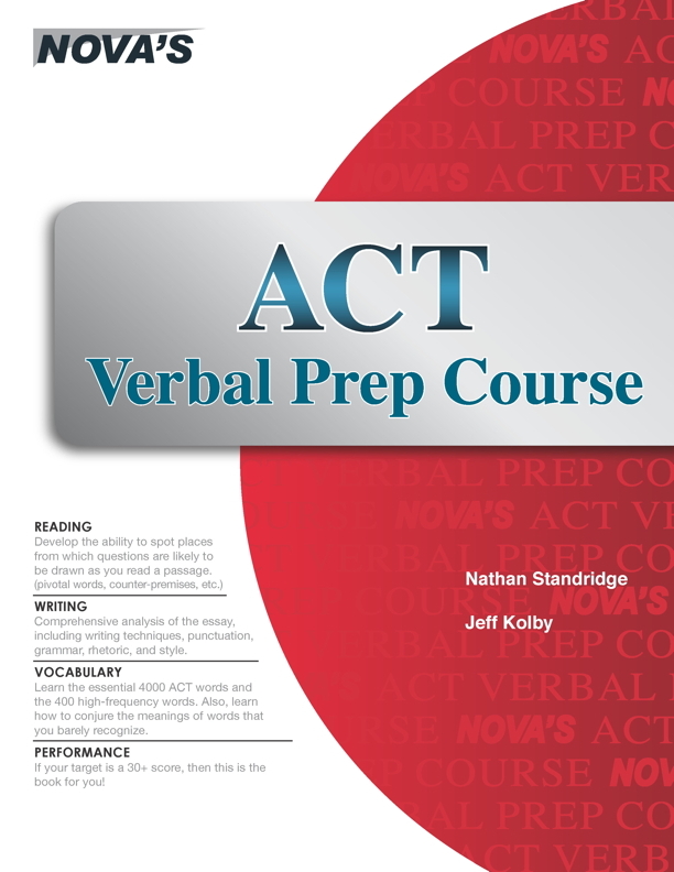 Title details for ACT Verbal Prep Course by Nathan Standridge - Wait list